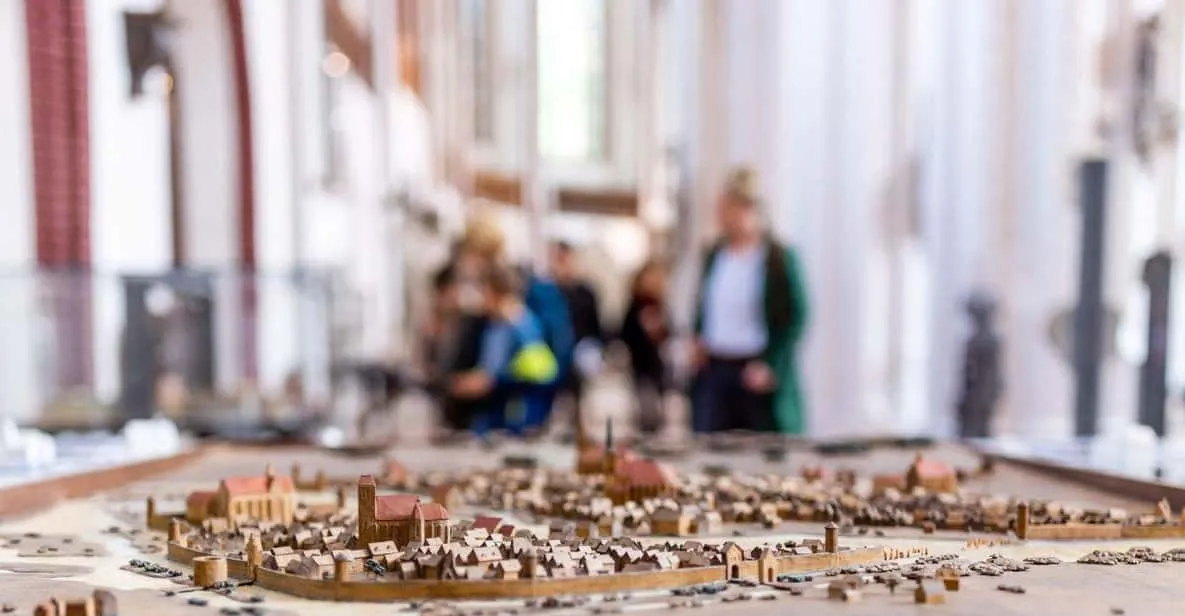 The Nikolaiviertel quarter and the Berlin city history museum in Berlin, Germany